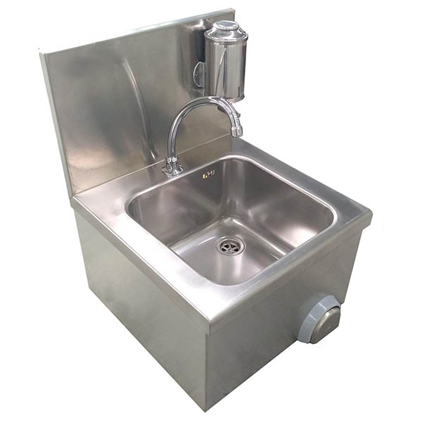 Lavamani 45x45 in acciaio inox 802 P000